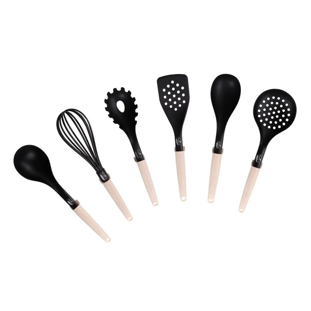 STONELINE Kochbesteck-Set, 6-teilig, hitzebeständig bis 180 °C