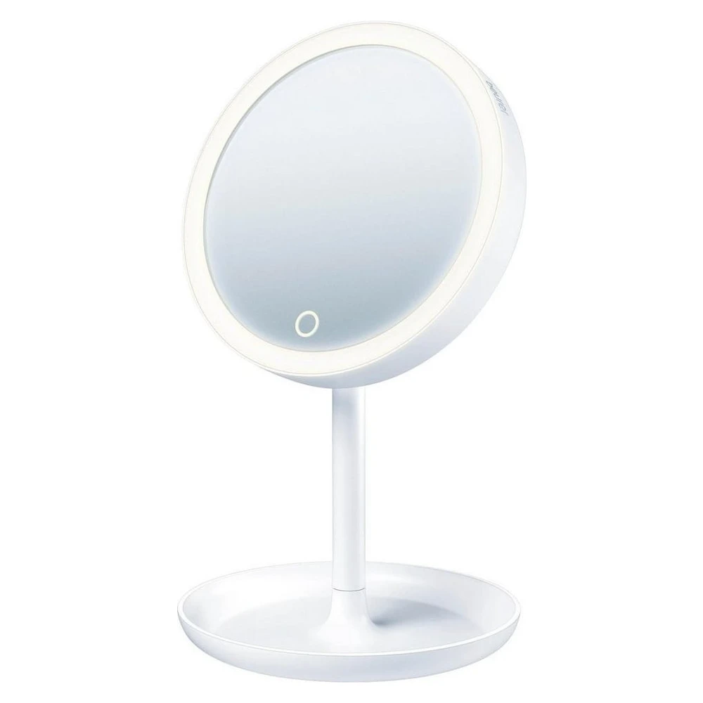 Beurer Kosmetikspiegel BS 45, LED, 5-fach Vergrößerung, 17,5 cm